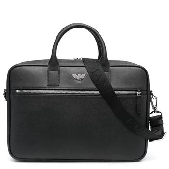 Emporio Armani | Regenerated Saffiano Leather Business Bag,商家Jomashop,价格¥1501