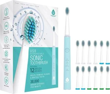 PURSONIC | Pursonic Whitening USB Rechargeable Sonic Toothbrush-12 Brush Heads,商家Premium Outlets,价格¥178