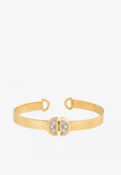 Djihan | LadyBug Diamond Paved Bracelet in 18-karat Yellow Gold,商家Thahab,价格¥22259