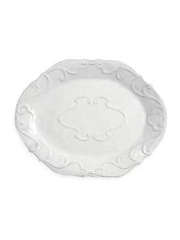 Arte Italica | Bella Bianca Ribbon Oval Platter,商家Saks Fifth Avenue,价格¥1324
