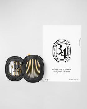 Diptyque | Car Diffuser with 34 Boulevard Saint German Insert商品图片,