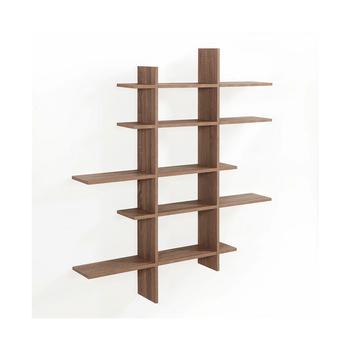 商品Danya B | Five Level Asymmetric Shelf - Weathered Oak,商家Macy's,价格¥538图片