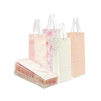 商品Sparkle and Bash | Champagne Wine Bottle Gift Bags for Bridal Shower and Weddings, 4 Designs (12 Pack),商家Macy's,价格¥149图片