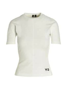 推荐Y-3 女士T恤 HY1403COREWHITE 白色商品