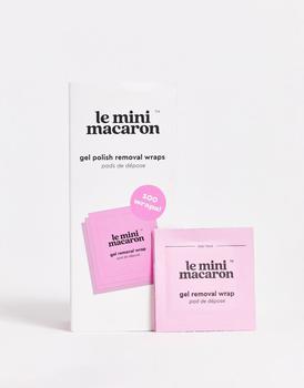 商品Le Mini Macaron | Le Mini Macaron Pre Soaked Gel Remover Wipes x100,商家ASOS,价格¥141图片