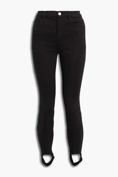 推��荐Le Pixie Ali high-rise stirrup skinny jeans商品