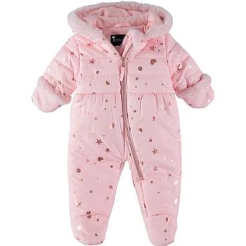 推荐Rothschild Baby Girls Foil Print Zip Up Pram Snowsuit商品