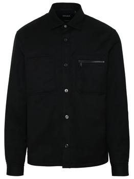 推荐Ermenegildo Zegna Buttoned Long-Sleeved Shirt Jacket商品
