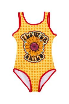 Wee Monster | Wee Monster Pattern-Printed One-Piece Swimsuit,商家Cettire,价格¥195