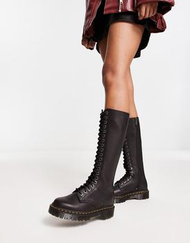 Dr. Martens | Dr Martens 1B60 Bex high leg lace up boot in black商品图片,