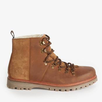 推荐Barbour Men's Tommy Leather and Suede Hiking-Style Boots商品
