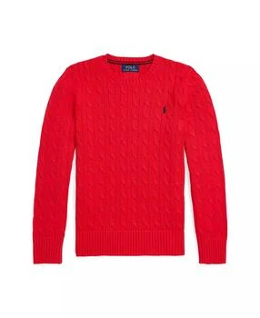 Ralph Lauren | 拉夫劳伦 男大童款绞花针织毛衣,商家Macy's,价格¥350