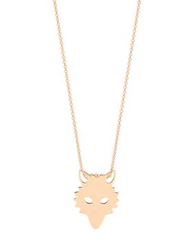 推荐Mini Wolf on Chain Necklace商品