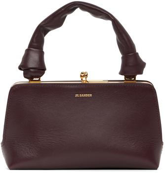 Jil Sander | Burgundy Mini Goji Bag商品图片,独家减免邮费