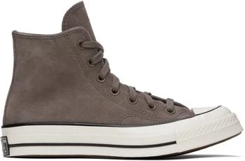 Converse | Taupe Chuck 70 Heritage Suede Sneakers,商家Ssense US,价格¥269
