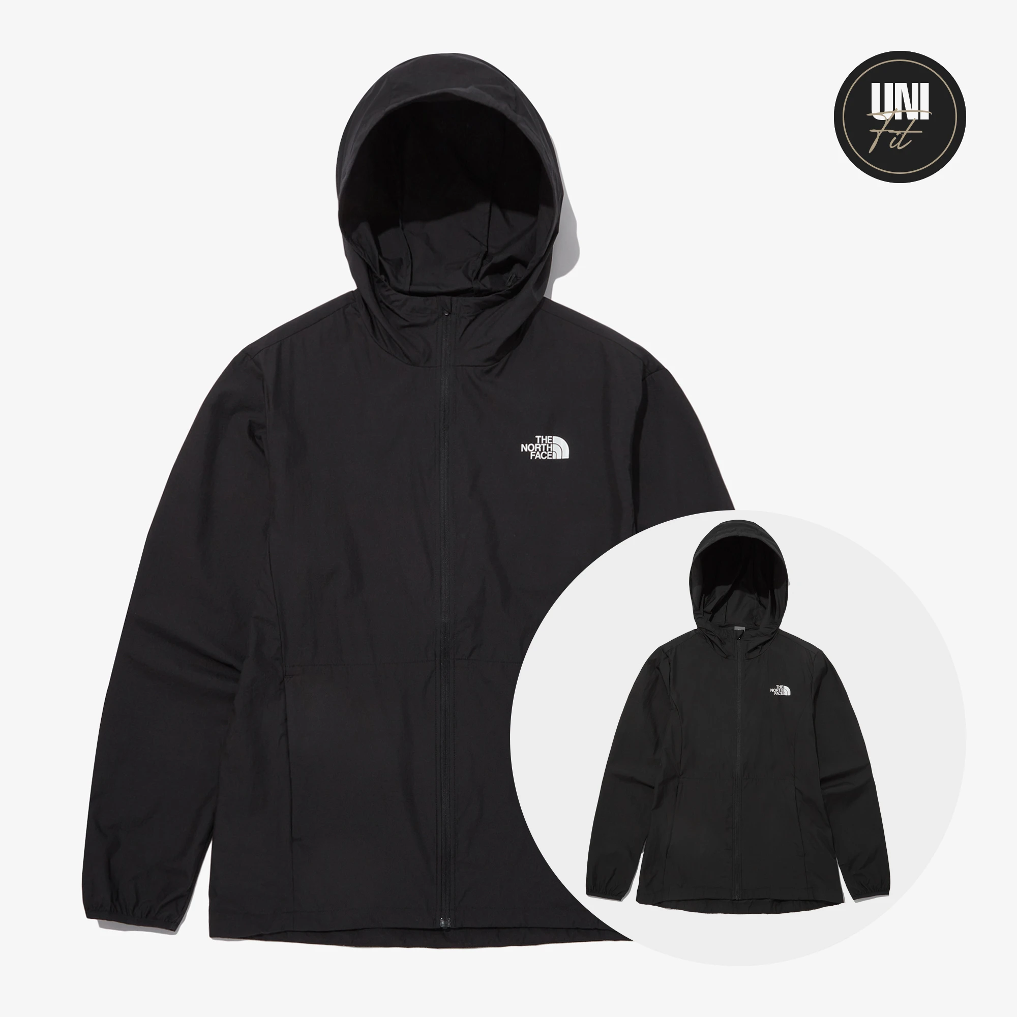 推荐【Brilliant|北面特惠】北面TNF 跑步夹克 RUN JACKET BLACK NJ3LP20A商品