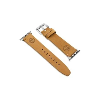 Timberland | Unisex Ashby Wheat Genuine Leather Universal Smart Watch Strap 22mm,商家Macy's,价格¥365