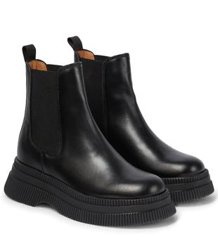 推荐Leather Chelsea boots商品