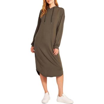 推荐BB Dakota Camden Women's Long Sleeve Midi Hoodie Dress商品
