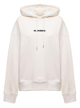 推荐Jil Sander Logo Printed Drawstring Hoodie商品