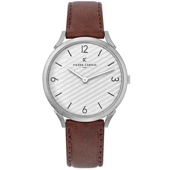 推荐Pierre Cardin Quartz Leather Strap Watches商品