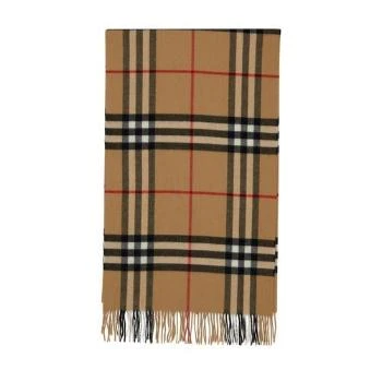 Burberry | 【特惠9.0折】包邮包税【预售7天发货】 BURBERRY 女士 围巾 大号格纹围巾  BUR4QUC5BEI 9折, 包邮包税