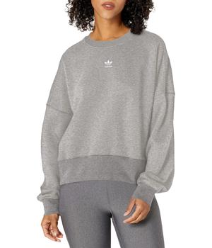 Adidas | Plus Size Essentials Crew Sweatshirt商品图片,8.8折, 独家减免邮费