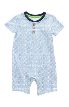 product Abstract Henley Romper image