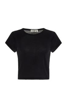 推荐Éterne - Women's Cotton-Blend Baby T-Shirt - Black - L - Moda Operandi商品