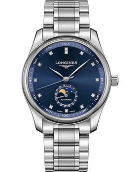 longines master, Longines | Longines Master Collection Blue Dial Stainless Steel Men's Watch L2.909.4.97.6商品图片 7.2折
