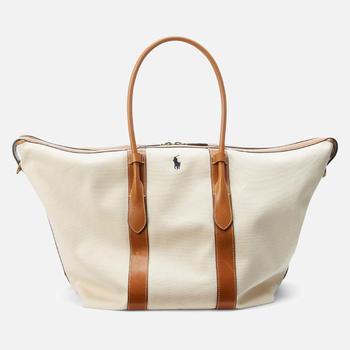 Ralph Lauren | Polo Ralph Lauren XL Cotton-Twill Tote Bag商品图片,额外6.5折, 额外六五折