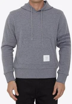 推荐Classic 4-Bar Stripe Detail Hooded Sweatshirt商品