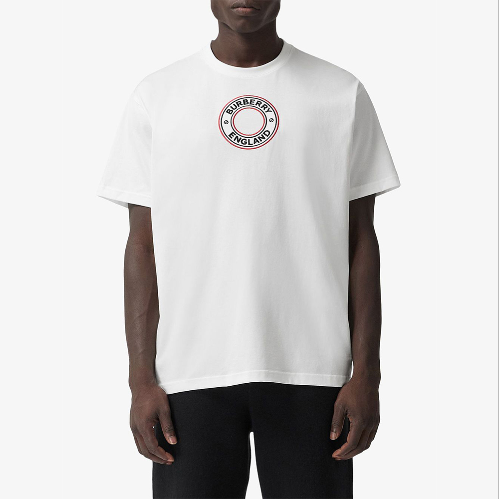 时尚burberry t恤男装, Burberry | BURBERRY 白色男士T恤 8037048-1003商品图片 独家减免邮费
