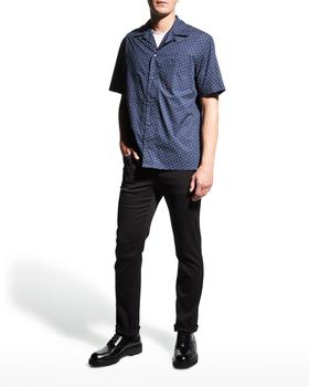 Brioni价格, Brioni | Men's Printed Pines Short-Sleeve Shirt商品图片 