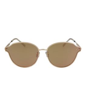 Bottega Veneta | Round-Frame Metal Sunglasses商品图片,2.8折×额外9折, 独家减免邮费, 额外九折