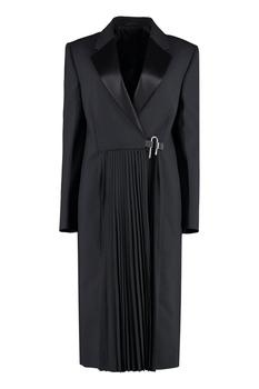 纪梵希女装, Givenchy | Givenchy Pleat Detailed Asymmetric Coat商品图片 7.2折