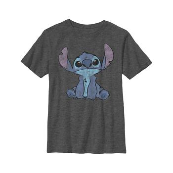 Disney | Boy's Lilo & Stitch Watercolor Stitch  Child T-Shirt商品图片,独家减免邮费