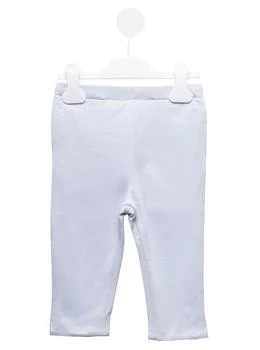推荐Athletic Light Blue Cotton Pants With Logo  Kids Baby Girl商品