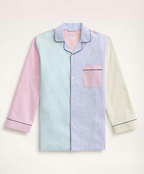 Brooks Brothers | Cotton Fun Stripe Pajamas商品图片,7.5折