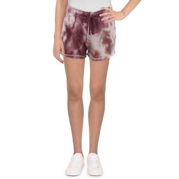 推荐n:PHILANTHROPY Womens Tie Dye Raw Hem Casual Shorts商品