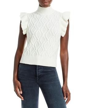 AQUA | Diamond Knit Cashmere Sweater - 100% Exclusive商品图片,7折, 独家减免邮费