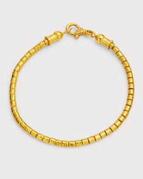 商品Gurhan | Men's All Around 24K Yellow Gold Beaded Bracelet,商家Neiman Marcus,价格¥50139图片