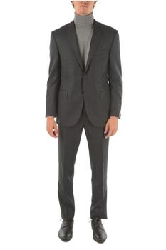 商品Corneliani Men's  Grey Other Materials Suit,商家StyleMyle,价格¥9732图片