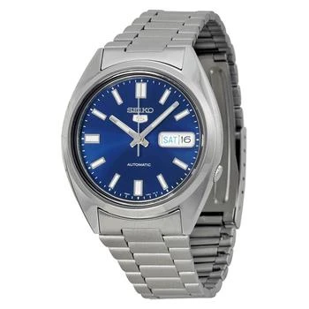Seiko | 5 Automatic Blue Dial Stainless Steel Men's Watch SNXS77 6.1折, 满$200减$10, 独家减免邮费, 满减
