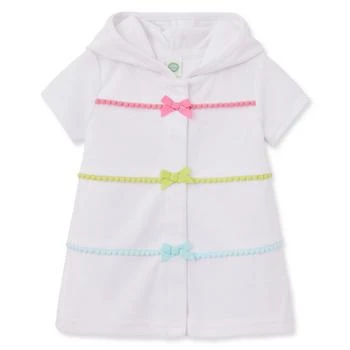 Little Me | Baby Girls Multi-Colored Bow Terry Swim Cover Up 独家减免邮费