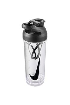商品TR Hypercharge Shaker Bottle Clear/Black (One Size) Clear/Black (White)图片