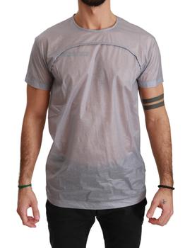 推荐Dsquared² Gray See Through Roundneck Mens T-Shirt商品