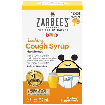 商品Baby Soothing Cough Syrup Natural Peach & Honey,商家Walgreens,价格¥81图片