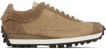 VisVim | Beige Walpi Runner Sneakers商品图片,