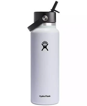 Hydro Flask | 40-Oz Wide-Mouth Flex Straw Stainless Steel Bottle,商家Macy's,价格¥374